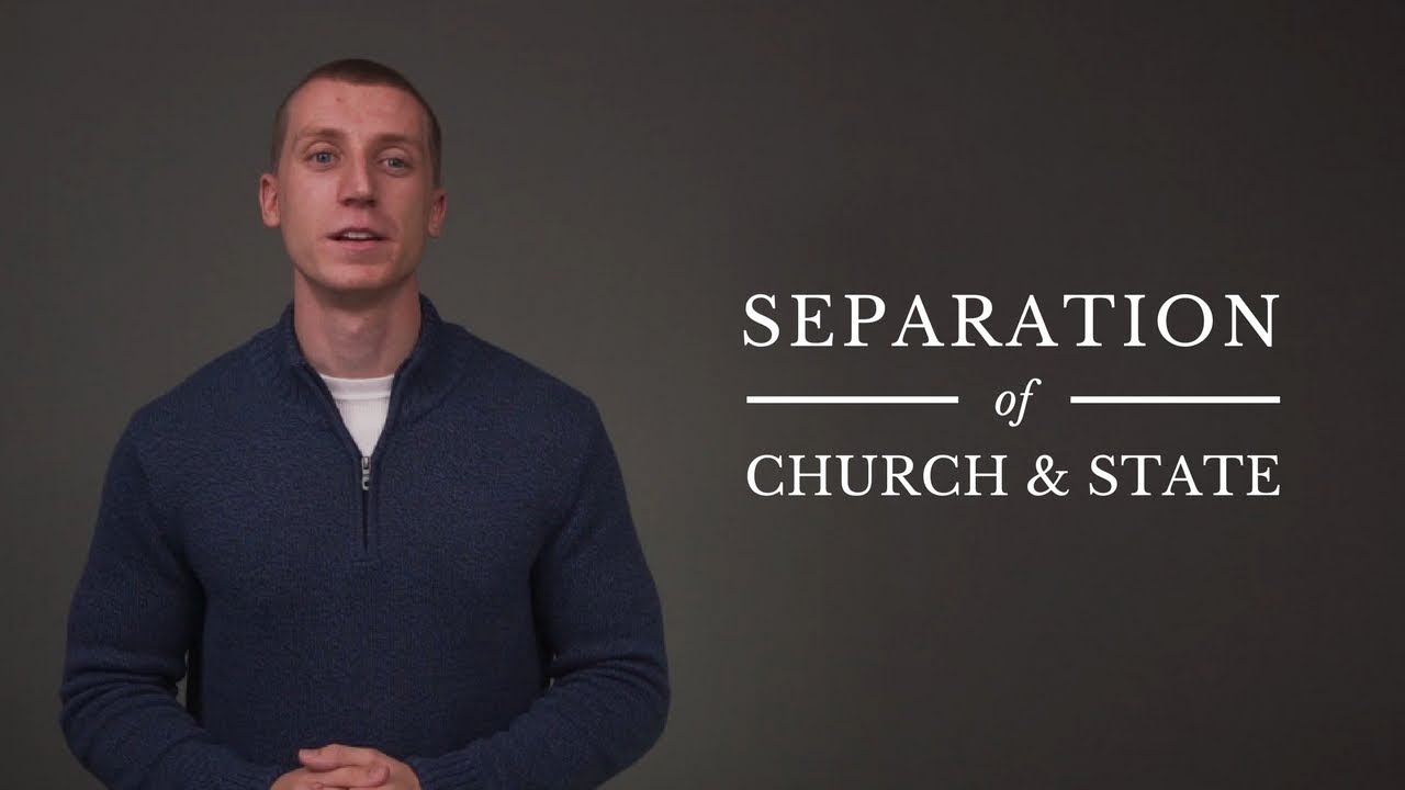 The Truth About "Separation Of Church And State" - YouTube