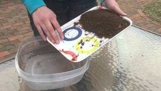 Gravity Erosion Experiment