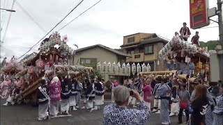 令和元年5月1日 兵庫県神戸市　新天皇御即位 令和奉納巡行の帰町 芦屋、越木岩お見送り  森區