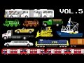 Vehicles Collection Volume 5 - Railway, Water, & Street Vehicles - The Kids' Picture Show