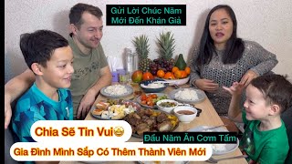 Chia Sẽ Tin Vui ❤️Lucas - Tima Sắp Có Em 🎆 Gửi Lời Chúc Mừng Năm Mới 2025 Đến Khán Giả