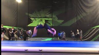 Round off back handspring double full