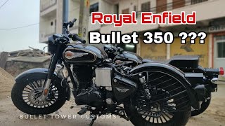 Royal Enfield Bullet 350 BS6  Modifications | Bullet Modified | Bike Modifications | @Bullettower