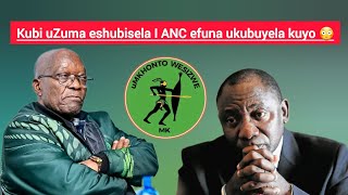 Kubi umongameli we MK uZuma eshubisela i ANC efuna ukubuyela kuyo 😳[Zizwele]