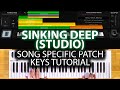 Sinking Deep (Studio) - MainStage patch keyboard tutorial- Hillsong Young & Free