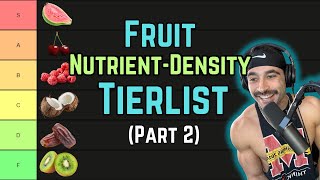 Fruit Nutrient-Density Tier List (Part 2)