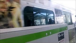 高輪ゲートウェイ駅　1番線到着～発車（フルコーラス！？）