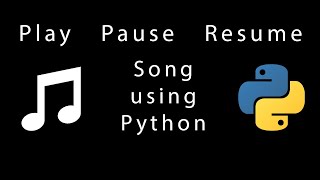 Basic Music Player using Python Pygame
