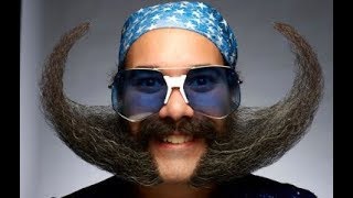 MEGA FUNNY MUSTACHE Compilation 2018 !!! BARBEL 100 LEVEL !!! New Barbershop Gags !!! 😊 😋 🍓