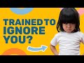 This Mistake Teaches Your Toddler To Ignore You…
