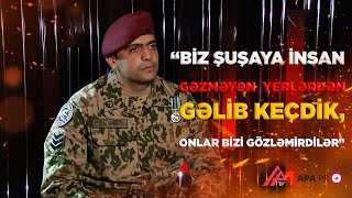 Şuşada tank mərmisindən yaralanan xüsusi təyinatlı snayper Zeynal Məmmədovun “Müharibə gündəliyi”