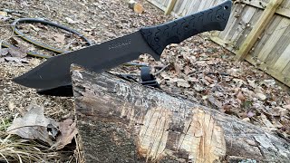 Schrade Bowie SCHF45. Leroy is Built for punishment.