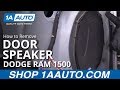 How to Replace Door Speaker 94-02 Dodge Ram 1500