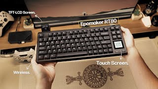 Keyboard Ini Punya 2 Layar Dan TOUCH SCREEN ? (Review Epomaker RT80 Wireless Mechanical Keyboard)