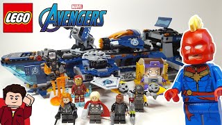 LEGO Avengers Helicarrier (76153) Set Review