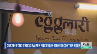 Austin food truck scrambles to adjust its prices due to high cost of eggs