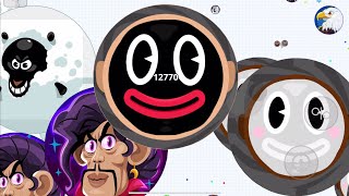 THE BEST DUO 🧑🏿🧑🏻 ⚫️⚪️(AGARIO MOBILE)