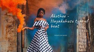 Akothee   Hayakuhusu type of beat instrumental