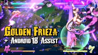 [Obsolete]【DBFZ v1.13】 Golden Frieza with Android 18's Assist