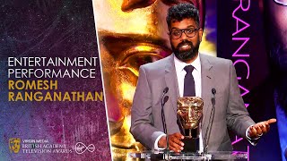 Romesh Ranganathan Wins Entertainment Performance For The Ranganation | BAFTA TV Awards 2021