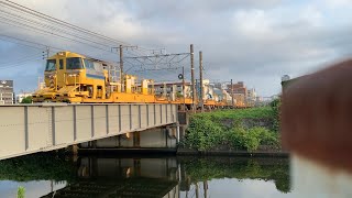 【ロンキヤ】キヤ97系R101編成 熱田駅〜笠寺駅通過