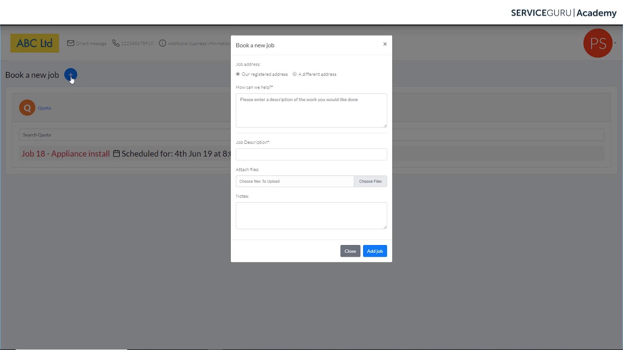 Customer Portal Servicem8 Youtube