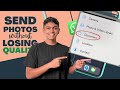 How to Send Photos as Document in WhatsApp in iPhone