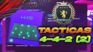 442(2) TACTICAS e INSTRUCCIONES FIFA 21 |  FORMACION META