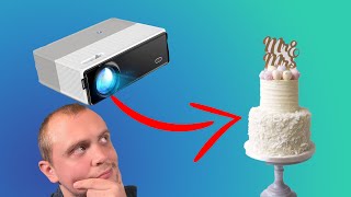 I am Projecting my wedding cake??? - Vaabzz D5000 Projector Unboxing