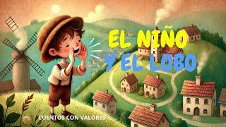 🐑 El Niño y el Lobo 🐺 | Una Fábula con una Lección Inolvidable  | Cuentos Infantiles con Enseñanza ✨