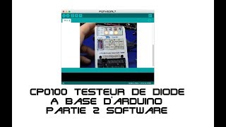 Cyrob : CP0100, testeur de diodes automatique, 2° partie-Software