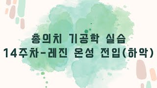 20200571 정가람 총의치기공학실습 14주차 레진 온성 및 전입(하악)