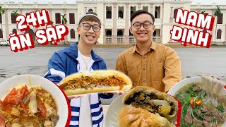 FOOD TOUR NAM ĐỊNH (Tập 1) // Ăn XÍU PÁO, Bánh mì cầu Đò Quan, XÔI XÍU siêu ngon cùng Ninh