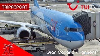 TRIPREPORT 4K | TUIfly Boeing 737-800 D-ABMQ | Gran Canaria - Hannover | 01.01.2025