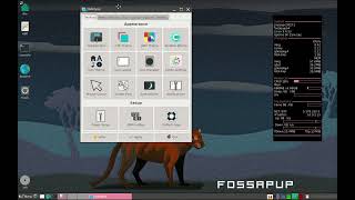 Puppy (Fossapup) OS 9.5 - Linux for home-user computers.