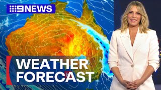 Australia Weather Update: Cloudy and wet conditions for Sydney | 9 News Australia