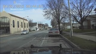 Raw video: Dashcam video captures inmate high-speed chase through city streets, I-43