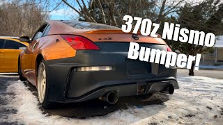 350z Gets Nismo 370z Style Bumpers!