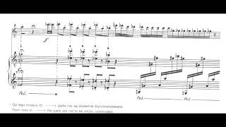 Witold Lutoslawski - Epitaph for Oboe and Piano (1979) [Score-Video]