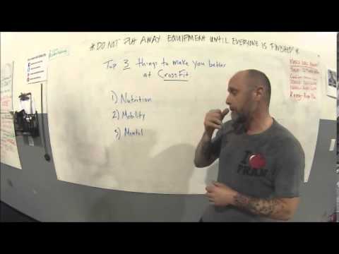 Top 3 Things to Make You Better at CrossFit Top 3 Things to Make You Better at CrossFit