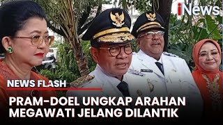 Pramono-Doel Bocorkan Pesan Megawati Jelang Pelantikan: Jangan Abaikan Arahan Presiden | News Flash