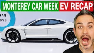 Amazing Electric Cars at the Monterey Car Week 2018