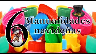 6 MANUALIDADES NAVIDEÑAS PARA VENDER O REGALAR // 6 Christmas crafts // 6 artesanato de natal