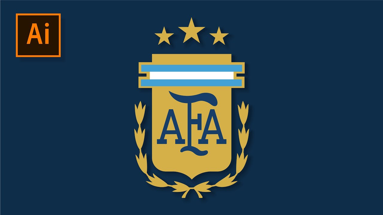 Argentina Football Association Updated Logo | AFA Logo Design With 3 ...