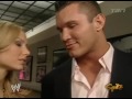 2005 01 17 raw stacy keibler and randy orton backstage