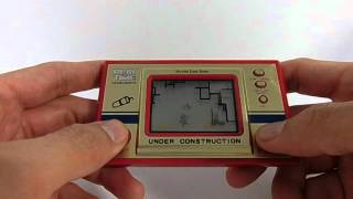 15582 Masudaya LCD Game Play \u0026 Time Under Construction