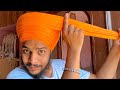 5 ਮੀਟਰ 🔥 ਟਕਸਾਲੀ ਦਸਤਾਰ ਬੰਨਣਾ ਸਿੱਖੋ 👍 How To Tie Gol Parna