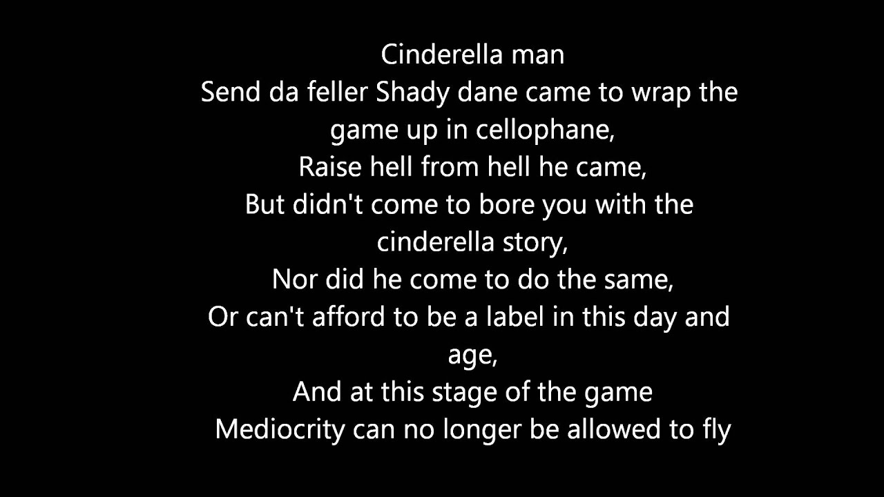 Eminem Cinderella Man Quotes