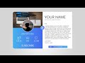 Make a Profile Card Animation in HTML/ CSS/ JavaScript