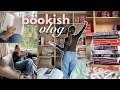 autumn bookish vlog 🍂 huge book haul, journal updates & kindle decorating